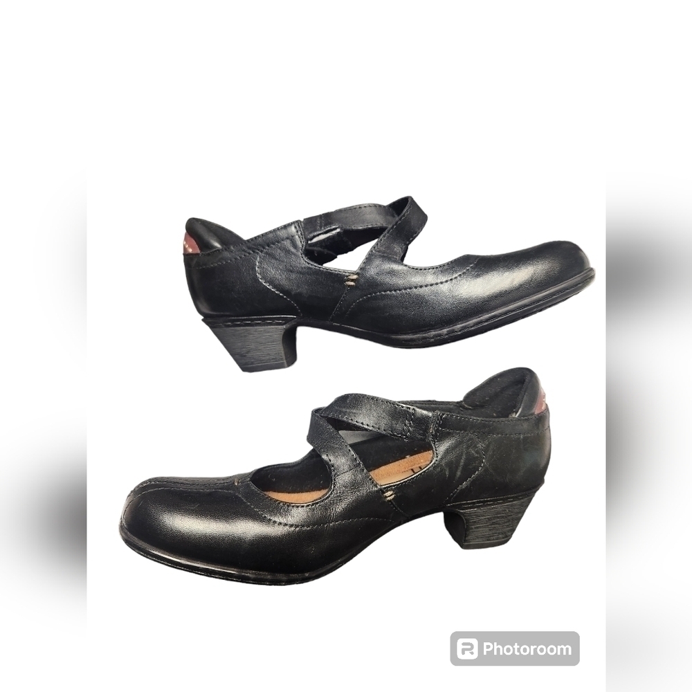 Cobb Hill Women's Comfort Shoes Size 7 M Leather Black And Brown